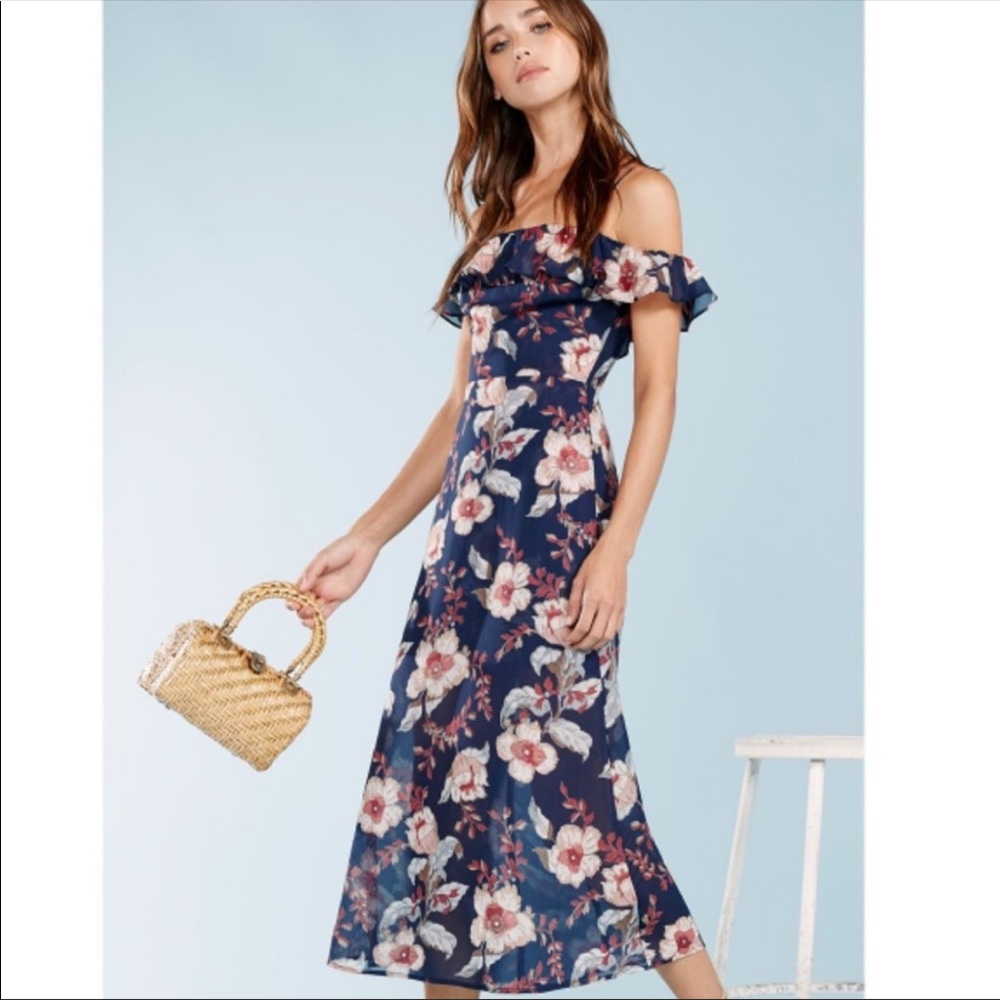 Reformation Hydrangea Dress Size 0